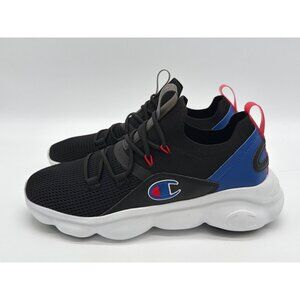 Champion Mens Black/Blue Athletic Running Shoes Size 9 New Without Box
